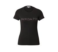 PATRIZIA PEPE Maglietta nero / argento Donna PATRIZIA PEPE XL