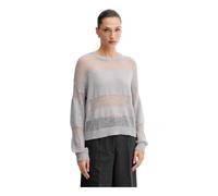 Patrizia Pepe - Maglione con dettagli trasparenti - - Knitwear - Donna - Grigio - S