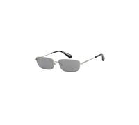 Patrizia Pepe - Occhiali da sole rettangolari in metallo - - Accessories - Donna - Grigio - ONE SIZE