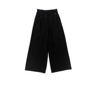 Patrizia Pepe pantaloni gamba larga con pinces nero YXXL