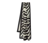 Patrizia Pepe - Pashmina Modal Seta Stampata - - Accessories - Donna - Nero - ONE SIZE