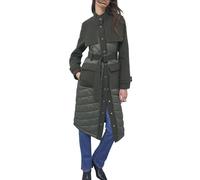 Patrizia Pepe - Piumino Trapuntato con Pannelli - - Coats - Donna - Verde - S