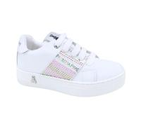 Patrizia Pepe Pj253.16_28, Scarpe da Ginnastica Bambina, Bianco, EU Stretta