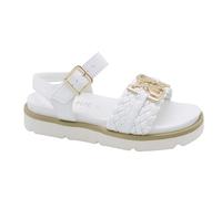 Patrizia Pepe PJ295.27_34 - Sandalo metallizzato, EU sottile, metallic, 34 EU Stretta