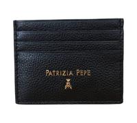 PATRIZIA PEPE Porta carte di credito in pelle 10,5 cm