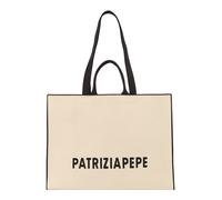 PATRIZIA PEPE Shopper beige chiaro / nero Donna PATRIZIA PEPE One Size