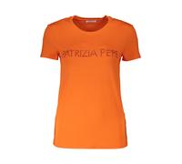 PATRIZIA PEPE T-SHIRT MANICHE CORTE DONNA ARANCIO TAGLIA = S