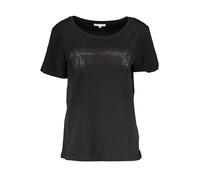 PATRIZIA PEPE T-SHIRT MANICHE CORTE DONNA NERO