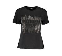 PATRIZIA PEPE T-SHIRT MANICHE CORTE DONNA NERO TAGLIA = XS