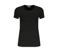 Patrizia Pepe - T-shirt nera a maniche corte con strass - - Tops - Donna - Nero - M