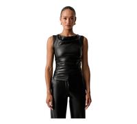 Patrizia Pepe - Top Drappeggiato - - Tops - Donna - Nero - L