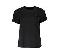 Patrizia Pepe Top in cotone nero e maglietta da donna