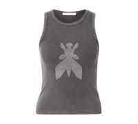 PATRIZIA PEPE Top 'MAGLIA' pietra / argento Donna PATRIZIA PEPE M