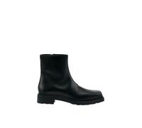 PATRIZIA PEPE Tronchetti Bassi in Pelle con Punta Squadrata Art. 2Y0021L048 (Nero, Taglia Scarpa, Sistema Taglie Calzature EU, Adulto, Donna, Numero, Media, 40)