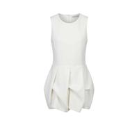 Patrizia Pepe tuta jumpsuit corta bambina bianco latte