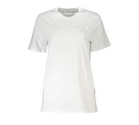 Patrizia Pepe White Organic Cotton Women's T-Shirt - XS