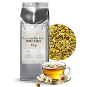 PATRIZIO BRESEGHELLO - Camomilla Fiori Extra Interi per Infuso contro Stress, Insonnia e Crampi allo Stomaco - Fiori di Camomilla Essiccati 100% Naturali anche per Uso Esterno (1 Kg)