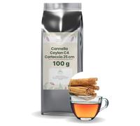 Patrizio Breseghello - Cannella Ceylon C4 Corteccia 25 cm - Spezia Naturale BIO 100 g Aromatica e Tonica per Infusi e Ricette