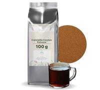 Patrizio Breseghello - Cannella Ceylon Corteccia Polvere 100 g, Spezia Aromatica per Infusi e Uso Alimentare Naturale