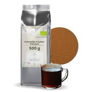 Patrizio Breseghello - Cannella Ceylon Corteccia Polvere BIO 500 g, Spezia Aromatica per Infusi e Uso Alimentare Naturale