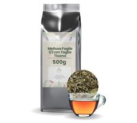 PATRIZIO BRESEGHELLO - Melissa Foglie 1/2 cm Taglio Tisana 500 g - Melissa 100% Naturale per Infuso e Tisana Rilassante, Digestiva e Carminativa
