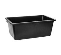 Patrol Group KP80CZAPG001, Vasca rettangolare, contenitore per lavori edili, capacità: 80 l, nera
