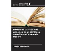 Patrón de variabilidad genética en el pimiento amarillo autóctono de Nsukka