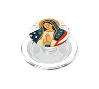 Patrona d'America USA Nostra Signora Madre Maria Cattolica PopSockets PopGrip per MagSafe
