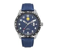 Patrouille de France Athos 2 - Orologio datario in tessuto blu, Cinghia