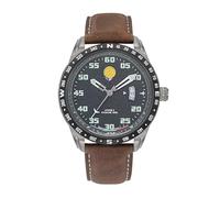 Patrouille de France Athos2 Orologio da uomo Acciaio Pelle Marrone 668125