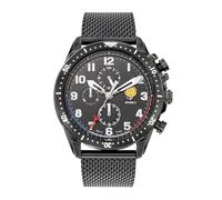 Patrouille de France Orologio Athos 4 - Cronografo - Acciaio Nero, Bracciale