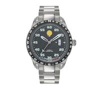 Patrouille de France Orologio Aviator Athos 2 - datario - acciaio argentato, Bracciale