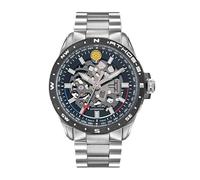 Patrouille de France Orologio Aviator Athos 5 - Automatico scheletro - Metallo, Nero , Bracciale