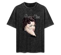 Patsy Cline Black T-Shirt Printed Tee Graphic Top for Men Unisex Shirt M