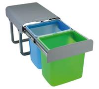 PATT2 Pattumiera differenziata EKO2G cesti sottolavello cucina 32 L. (2x16 lt) [EEK: nessuna]