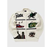 PATTA Perfect Day Knitted Cardigan men Pullovers beige in taglia:XL