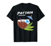 Pattaya Cóctel en la Playa Coco Vacaciones en Tailandia Maglietta