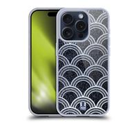 PATTERN ART DECO TEXTURE CUSTODIA COVER MORBIDA IN GEL PER APPLE iPHONE TELEFONI