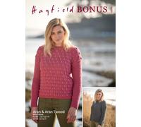 Pattern Di Maglieria Sirdar - Hayfield Bonus Aran E Tweed, Maglione 10074