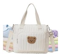Pattern Diaper Tote, Shoulder Storage Bag, Adjustable Strap Organizer, Hospital Beach Park Picnic Accessory with Modern Style, Shopping Camping Travel Work Gym School Device with Spacious Design
