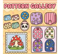 Pattern Gallery: Bold and Easy Coloring Book for Adults and Teens: Cozy Gallery of Simple Mini Art & Cute Aesthetic Patterns