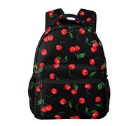 Pattern Of The Cherry Zaini per bambini Borse scolastiche di grande capacità 16 pollici portatile borsa per laptop zaino casual per ragazzi e ragazze di 1°-6 ° grado