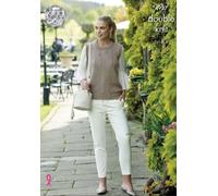 Pattern Per Maglieria King Cole DK Maglione E Gilet 4937