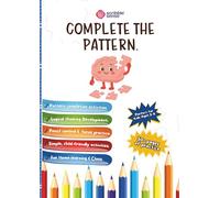 PATTERN PRACTICE WORKBOOK FOR KIDS (COLOR): Build Thinking, Sequencing & Pre-Writing Skills Through Pattern Practice (Ages 3-6). Best for kids with ... - Great resource from Scribblesense