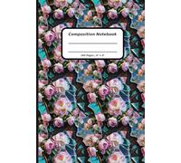 Patterns Composition Notebooks, 160 Pages, 6" x 9" , Ruled Paper, A Shattered Mirror Pattern Covers