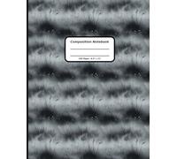 Patterns Composition Notebooks, 200 Pages, 8.5" x 11" , Ruled Paper, A Foggy Meadow Pattern Covers