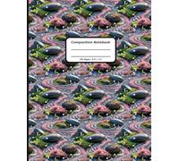 Patterns Composition Notebooks, 200 Pages, 8.5" x 11" , Ruled Paper, A Zen Garden Pattern Covers