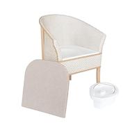 Patterson Medical Basketweave Poltrona con Foro Wc