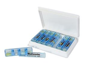 Patterson Medical Seven Day Dispenser per Le Pillole, Bianco