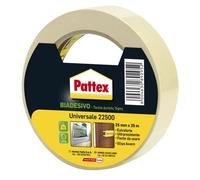 Pattex 22500 Biadesivo Telato, Forte, Universale, Per Numerosi Utilizzi Domestici e Fai da Te, 25mmx25m